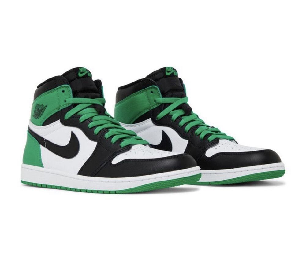 Jordan 1 Retro High OG Lucky Green Sneakers Size 9.5 DZ5485-031 Brand New DS OG